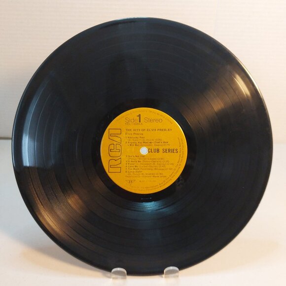 Elvis Presley Country Club ~ The Hits of Elvis Presley (Vinyl LP, 1977) - Picture 2 of 4